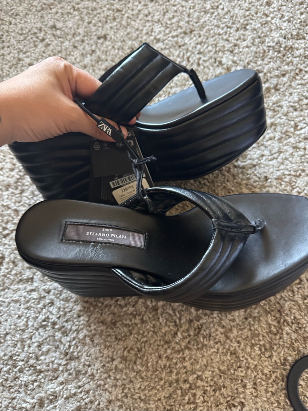 ZARA x Stefano Pilati (YSL designer) platform